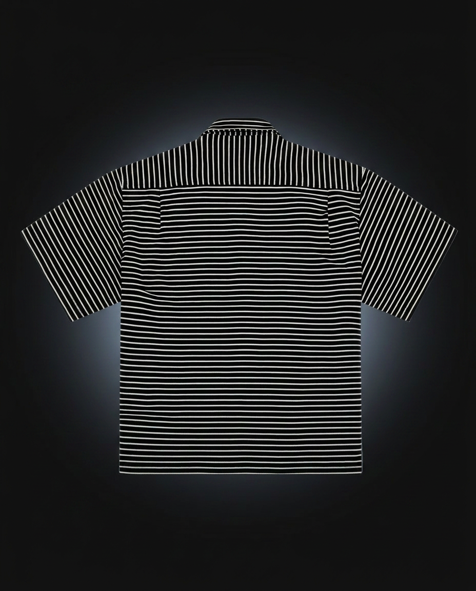 Mono Stripe Polo 001 — Mono Stripe — Back