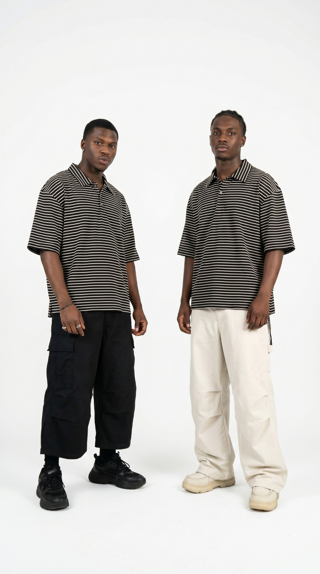 Striped Polo / Cargo